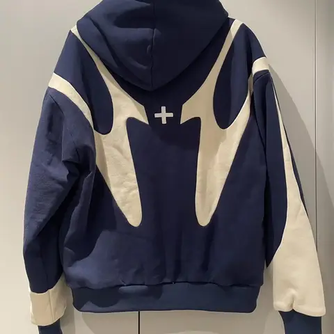 Y2K Zip Hoodie Sweatshirt Hip Hop Patch Oversized Retro Hoodie Sweatshirt Mens Womens New Harajuku Gothic Jacket Clothes