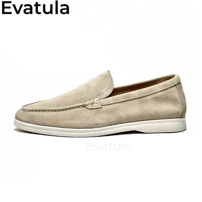 Multicolour Comfort Walking Shoes Women High Quality Suede Leather Casual Flat Shoes Summer Hot Sale Loafers Men's Driving Shoes