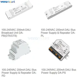 Skydance AC DA-PL DA-PB DA-PD DA-PS DALI Bus Power Supply Repeater integrated DALI power supply Enhancement transmission signal