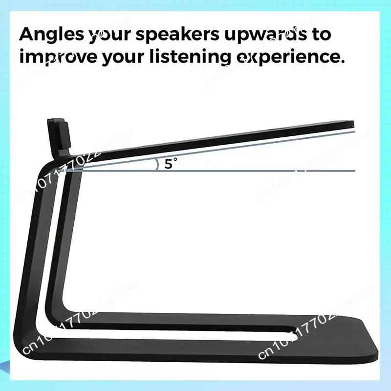 

A17Z Desk Speaker Stands,Audio Speaker Stands For Studio Monitors, Bookshelf Speaker Desktop Speaker Stands