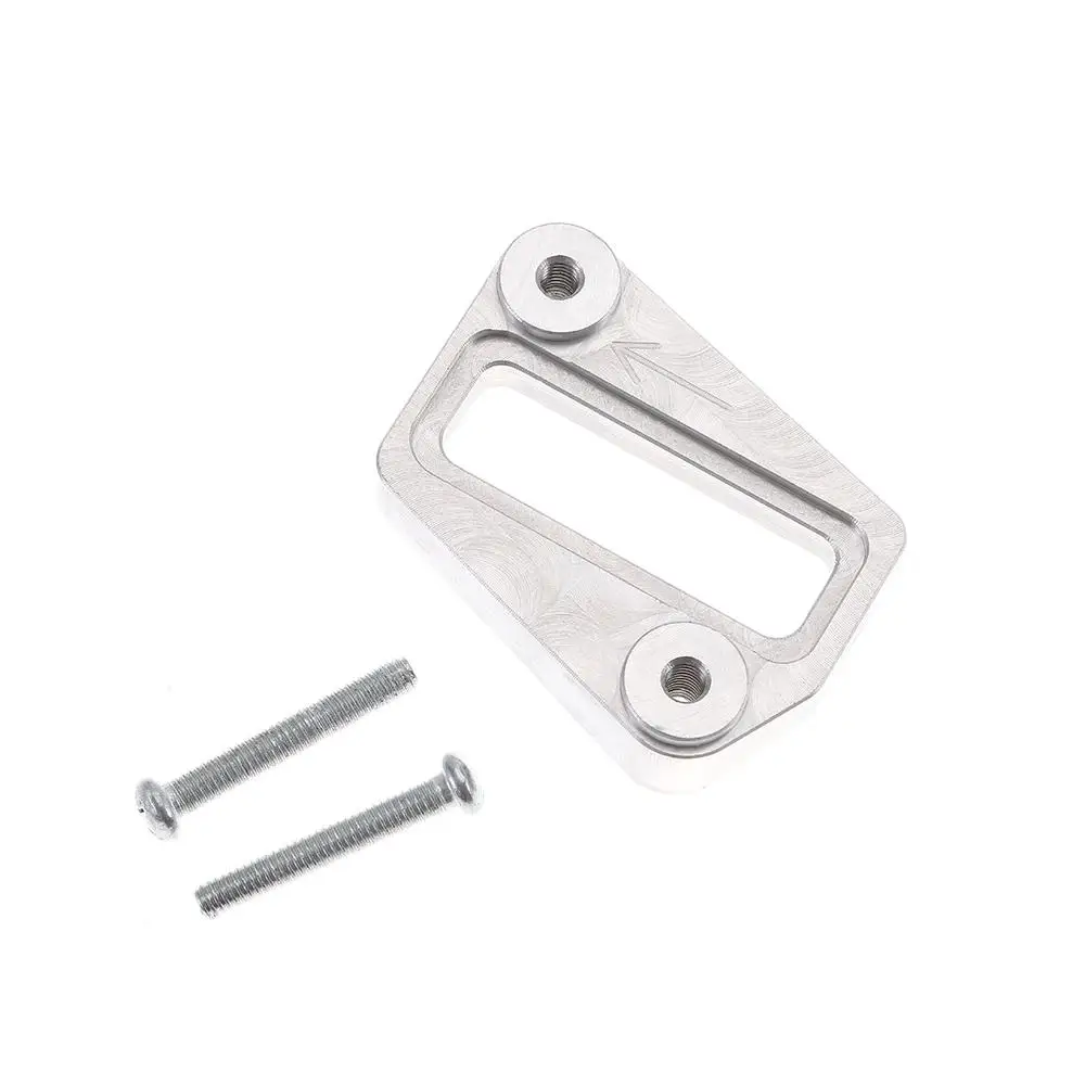 Silver MAF Sensor Bung with Screws Aluminum Alloy Mass Air Sensor 45 mm/1.77 In Length MAF Bung For LS3 LS7 LS9