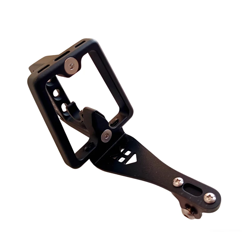 

1 шт. Складное крепление для велосипеда типа «свиной нос», выдвижное, для установки под раму, с креплением для GoPro и фары