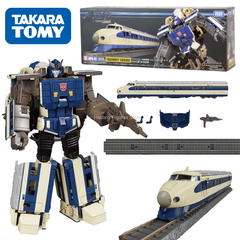 Original Genuine In Stock Takara Tomy Transformers MPG-01 Trainbot Shouki Masterpiece Cybertron Trainbots Leader Action Figure