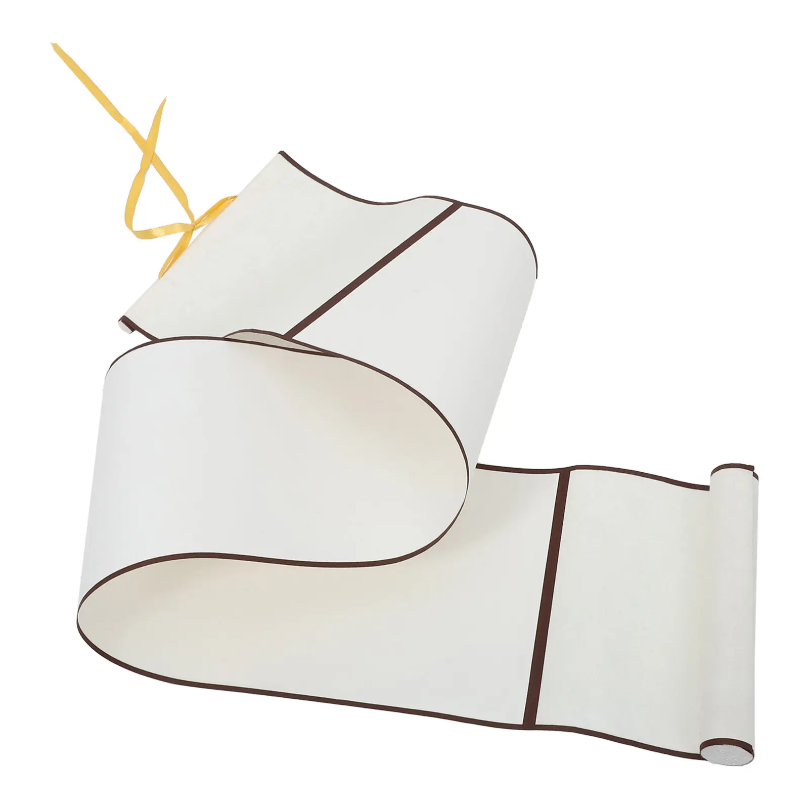 

Multi Function Blank Scroll for Chinese Calligraphy Painting Writing Practice Rice Paper Scroll Lightweight Easy Storage Wall