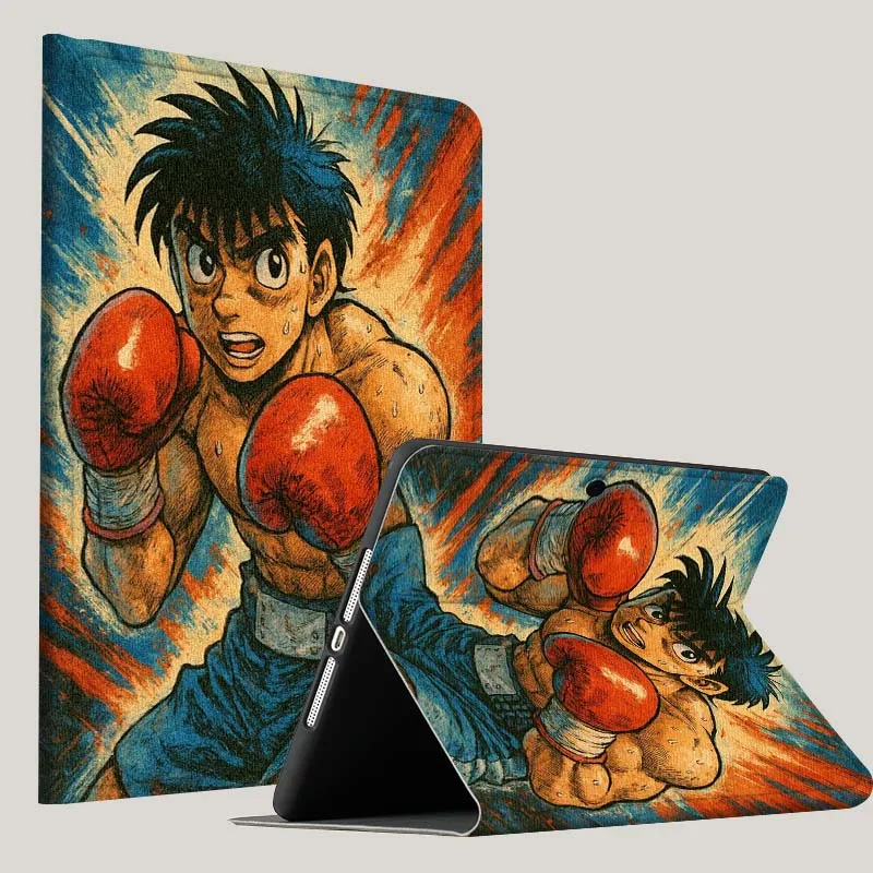 قفاز ملاكمة Hajime no Ippo لـ OPPO Pad 2 3 4 Neo Air SE X Pro 10.36 11 11.4 11.61 12.1 13.2 بوصة 2025 حافظة كمبيوتر لوحي قابلة للطي #4