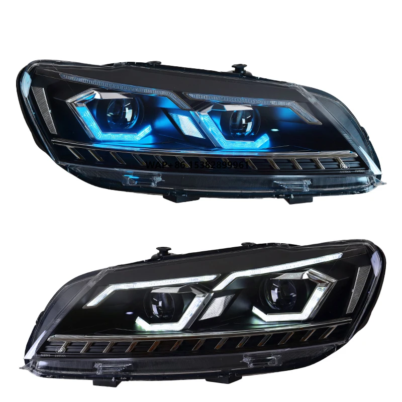 

YU GUANG for VW Passat B7 2011 2015 Head Lamp Upgrade LED Head Light DRL Headlights Lens Accessories Front Light Part