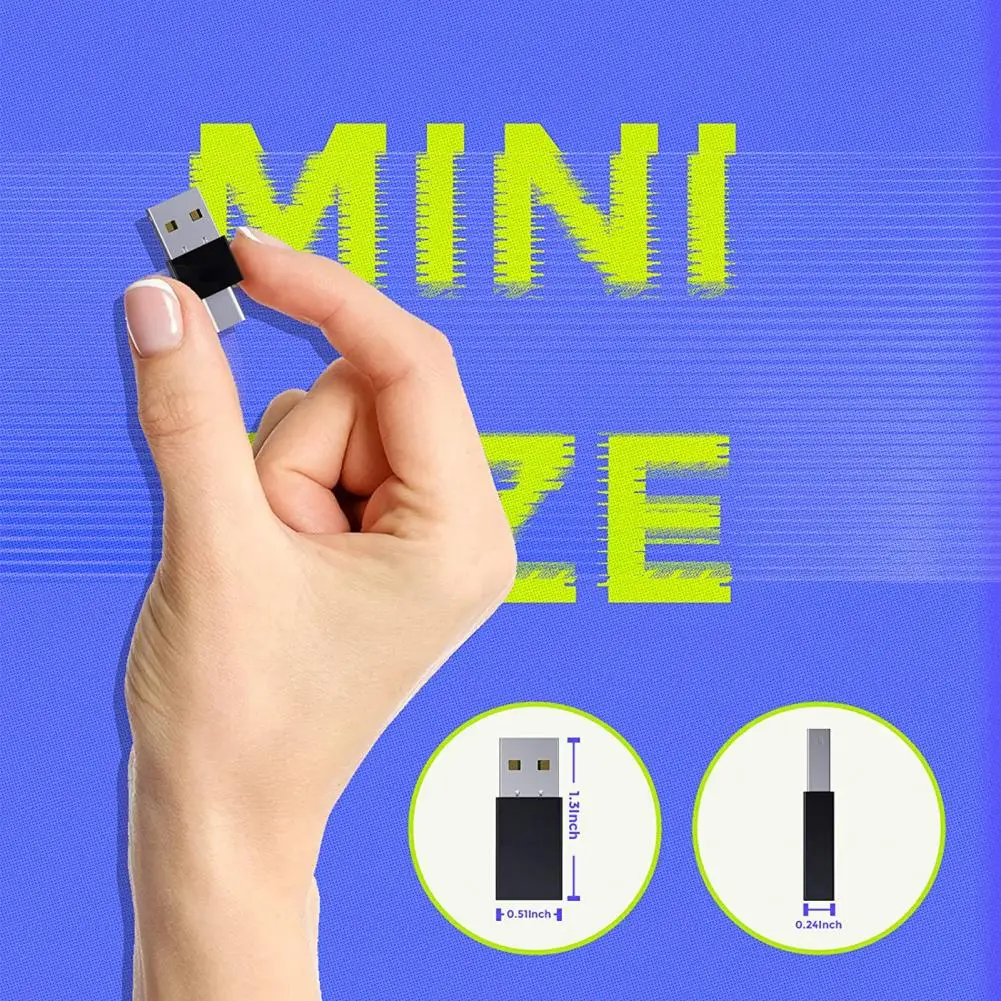 2 в 1, USB-мышь для Windows XP/7/8/10/11/Mac OS