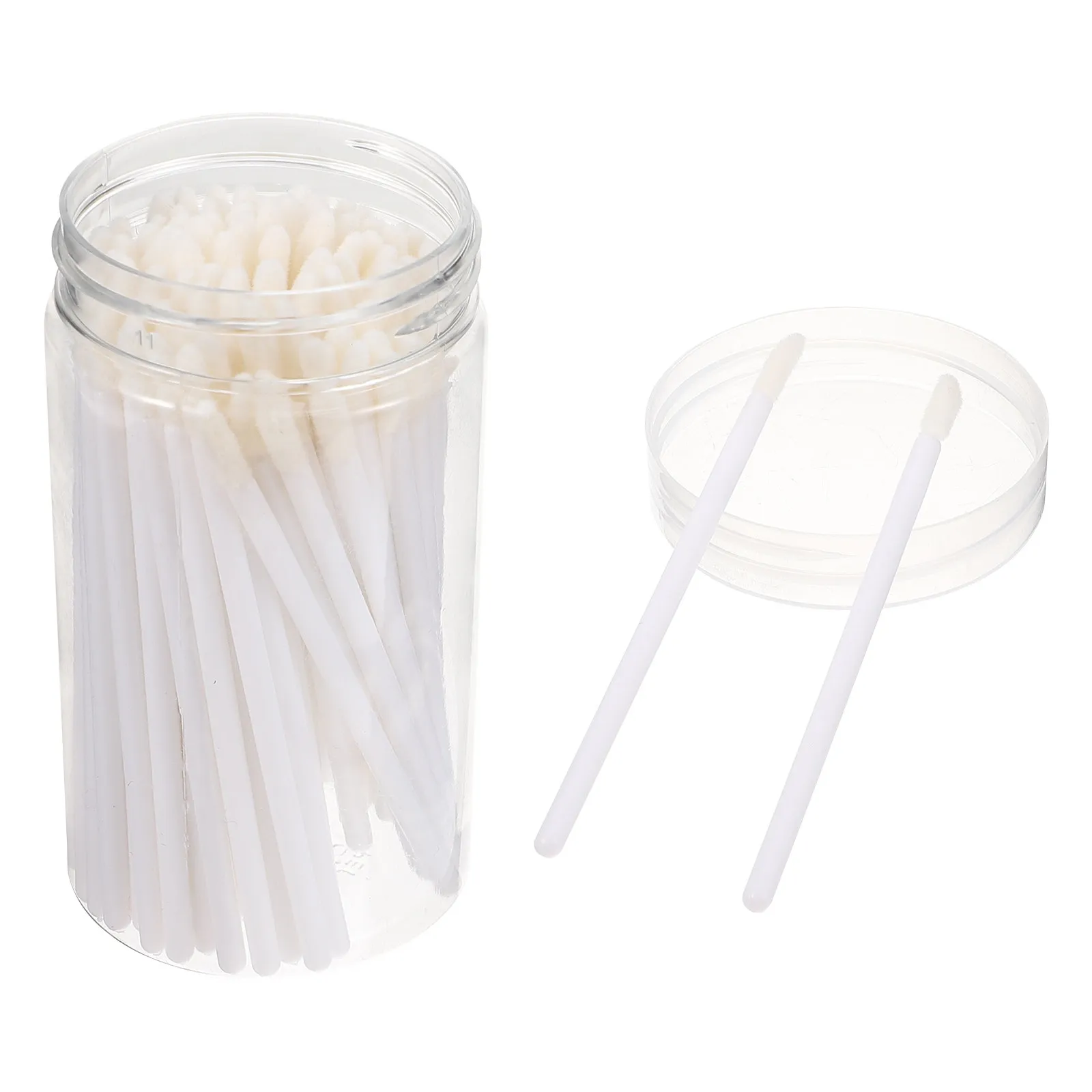 100 pinceaux à lèvres jetables, outil de maquillage portable, applicateurs de rouge à lèvres pour une application précise de la couleur des lèvres, fournitures de maquillage de voyage