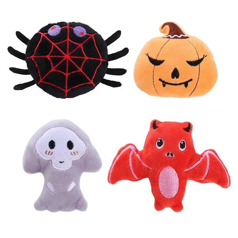 

Halloween Cat Toys Cute Soft Teething Supplies Plush Catnip Filled Teething Chew Toy Creative Pets Stuffed Toy Pet Accessories