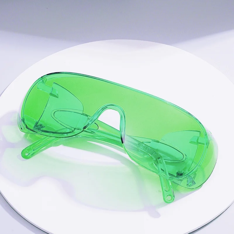 Songkran Festival Colorful Goggles, Splash Proof Wind Sand Resistant, PC Reinforced Protective Safety Glasses for Performance