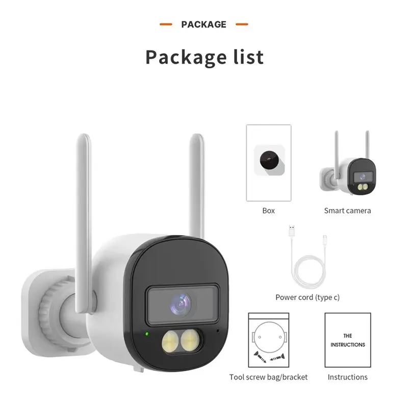 كاميرا AAAEL-Smart Life 3MP Wifi Security كاميرا Tuya Al Detection IP 2.4G/5G Wifi Mini CCTV نظام مراقبة الفيديو #6