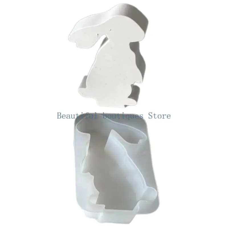 U4LF Silicone Animal Mold for Crafts Multiunctional Animal Shaped Ornaments Mold for Handmade Gift and Home Decors