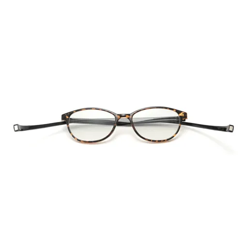 Imagen 2 del producto JM Magnet Temple Luz Azul Gafas de Lectura Redondas para Hombres Mujeres Vintage Dioptría Lupa Gafas para Presbicia