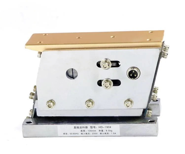 English Title: WPXZ-190mm HD-190 Side Pull Linear Direct Vibrator Flat Straight Conveying Vibration Feeder