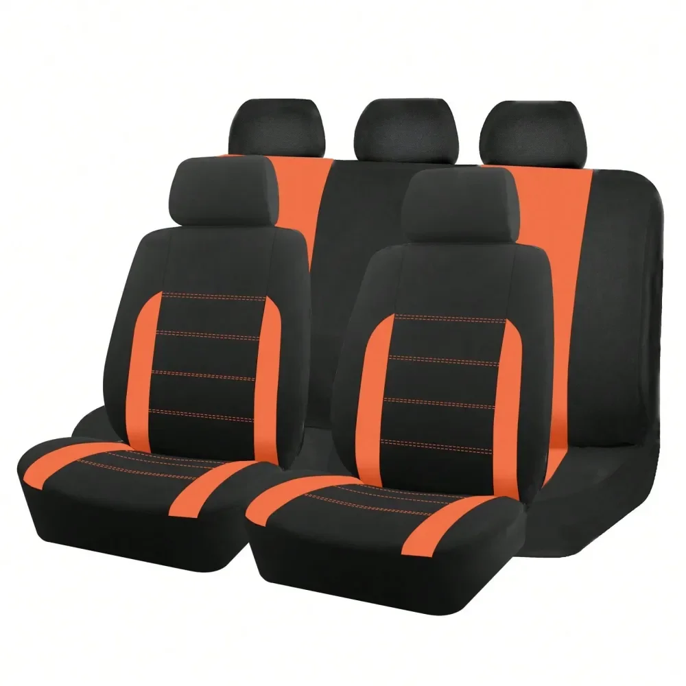 Polyester Car Seat Covers, Suitable For Airbags, Universal Seat Cushions, Fit For Various Car Seats, Auto Accessories, New Desig