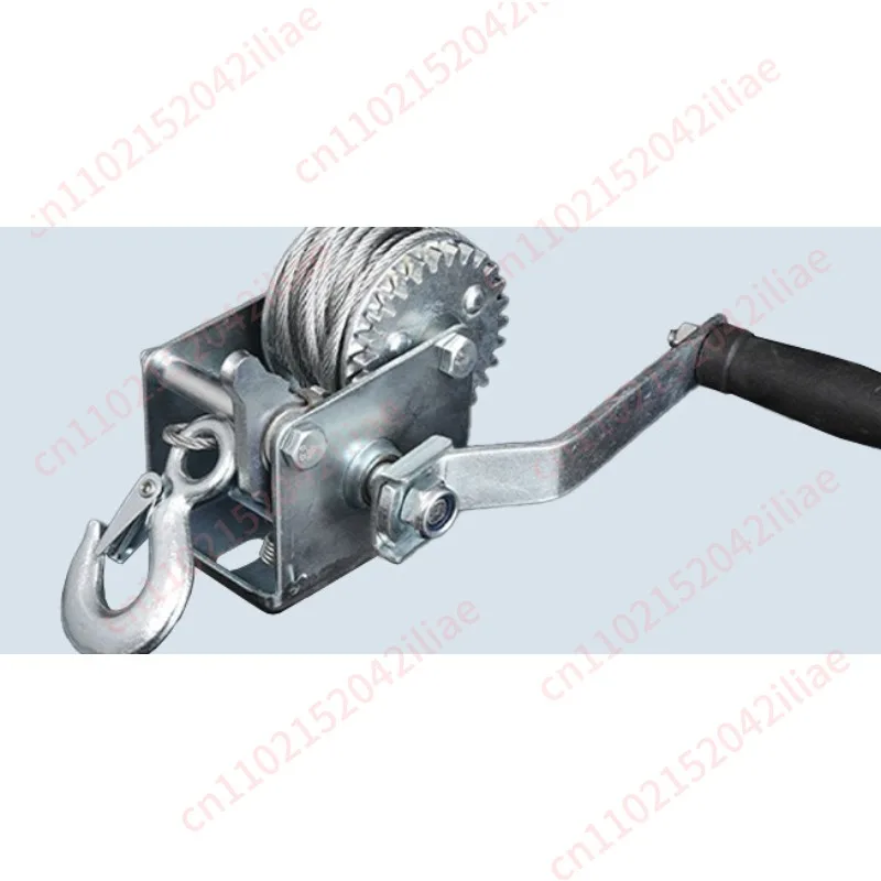 Hand winch Small manual two-way self-locking winch