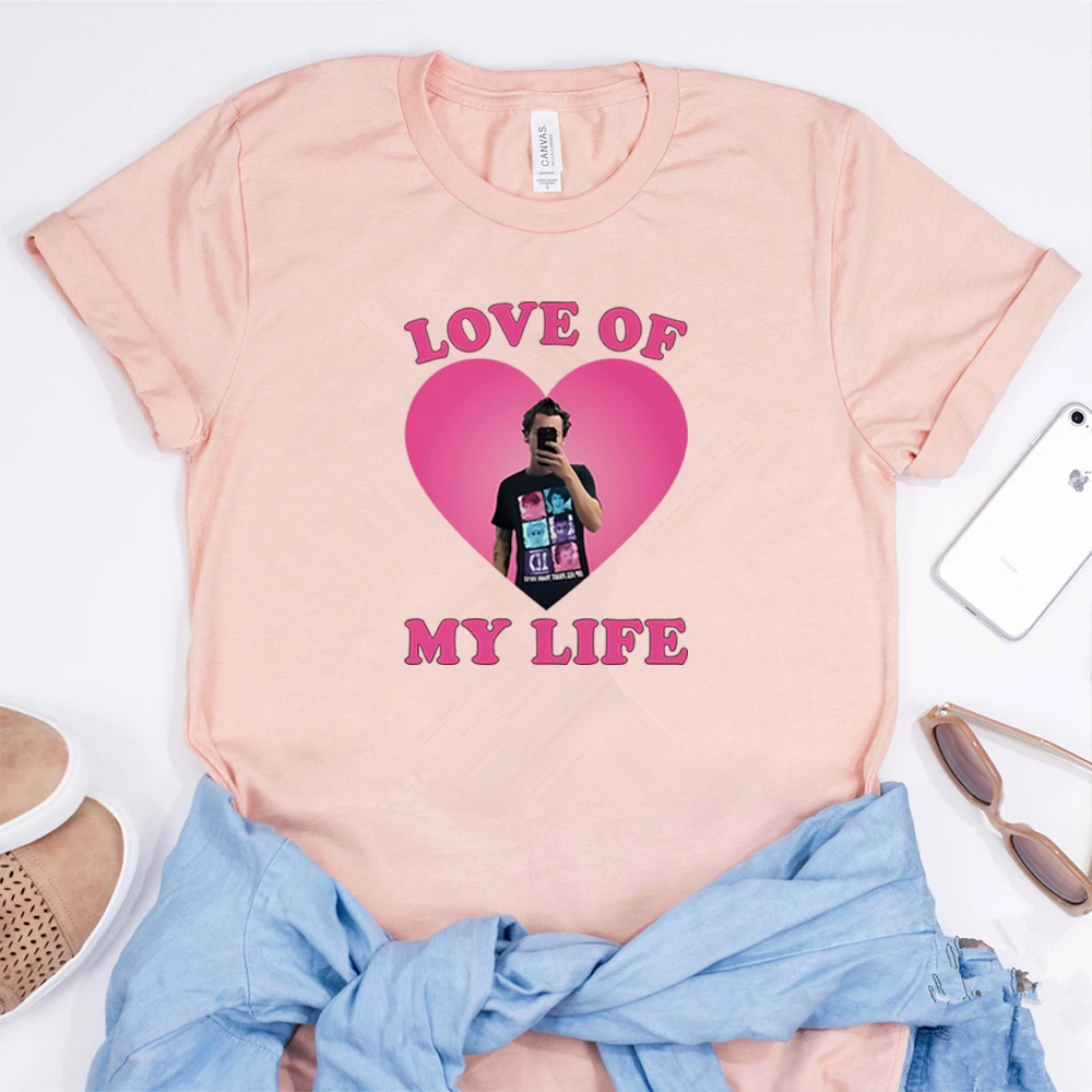 Love of My Life HS Graphic Tee TPWK Pleasing T-shirt Love on Tour Shirt HS Selfie Y2k 90s Harajuku Tshirt Cute As It Was Tshirt