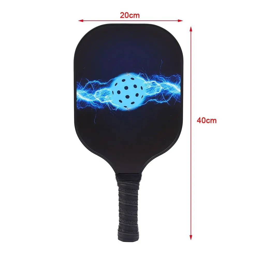 Duurzaam Glasvezel Oppervlak Pickleball Paddle Lichtgewicht Antislip Grip Pickleball Racket Honingraat Kern Sport Racket