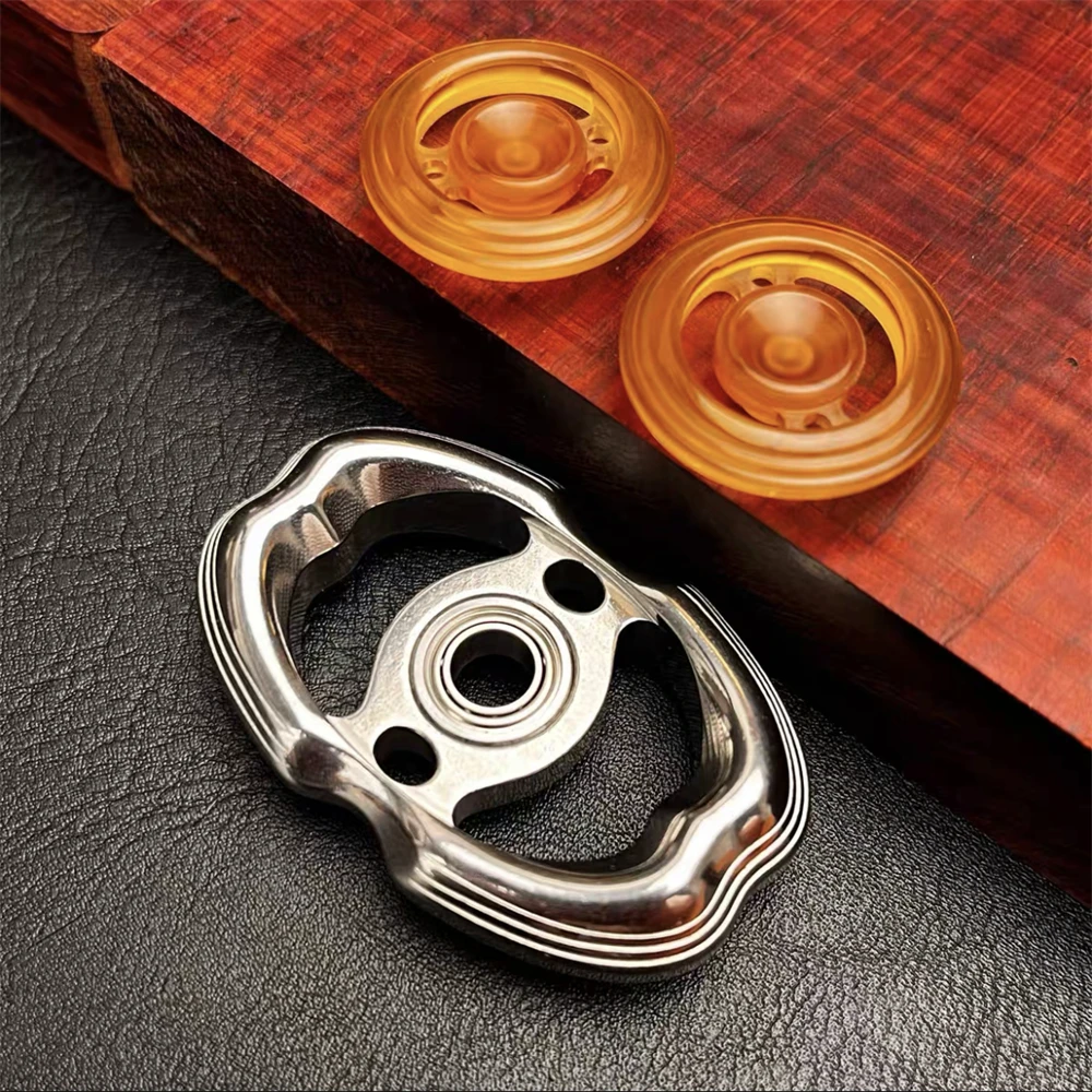 Obsidian acier inoxydable EDC Fidget Spinner Fidget curseur Anti-Stress jouets tdah soulagement de l'anxiété Focus sensoriel Fidgeting jouets