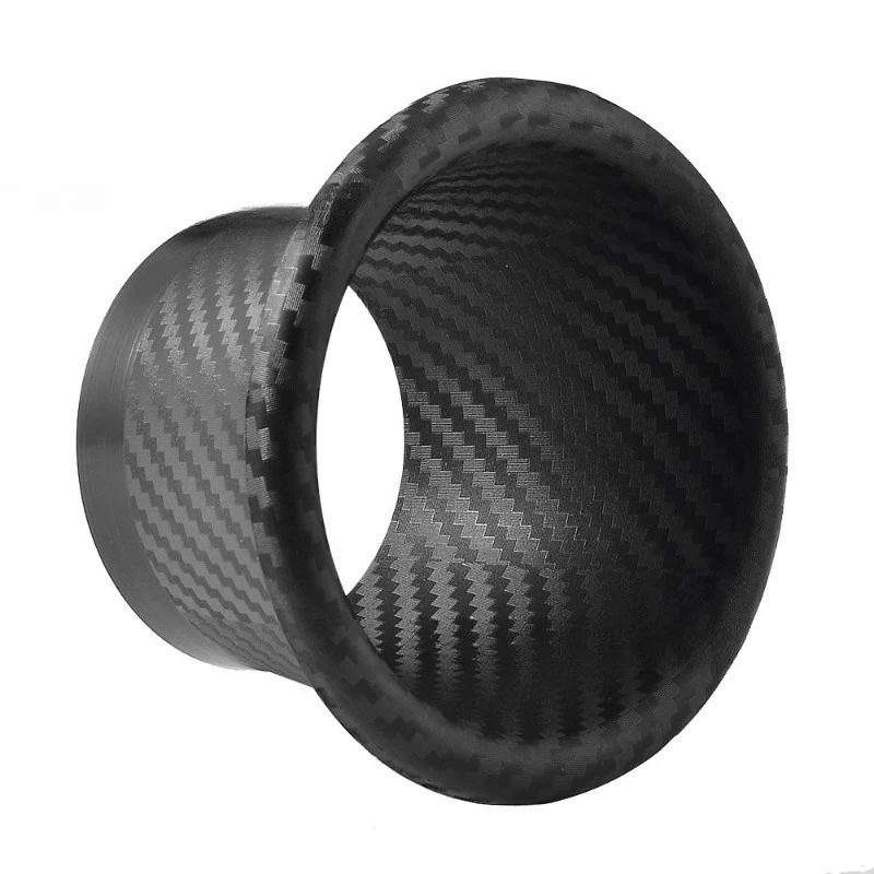 Automobile general air intake bell mouth front bar carbon fiber pattern air intake guide trend modified natural suction turbine
