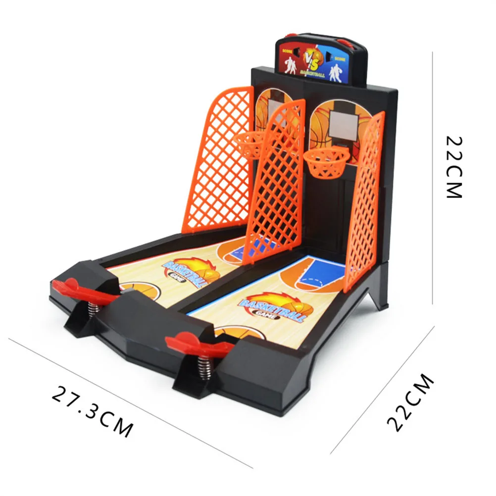 Basketbal Vinger Schietmachine Spel Mini Speelgoed Katapult Speelgoed voor Kinderen Tafelblad
