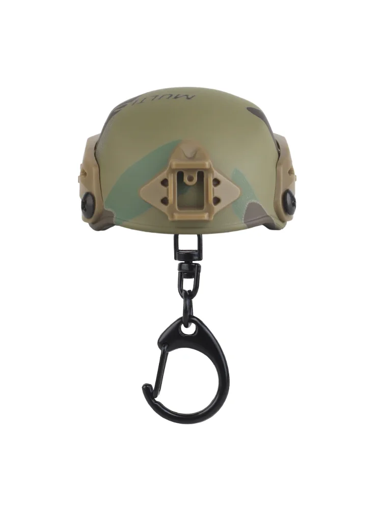 MK Tactical Helmet Model Keychain Key Ring Mini Beer Bottle Opener Keychain Backpack Hanging Militar Collect Gift Equipment