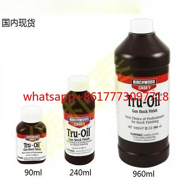 BIRCHWOOD CASE-Tru Oil Wood Wax Oil~ Guitar Oil