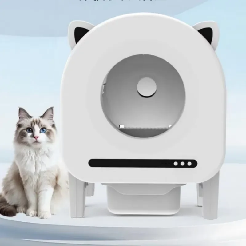 Smart Automatic Cat Litter Box Large Splash Proof Self Cleaning Deodorizing Toilet for Pets Wholesale Factory Direct Supplies