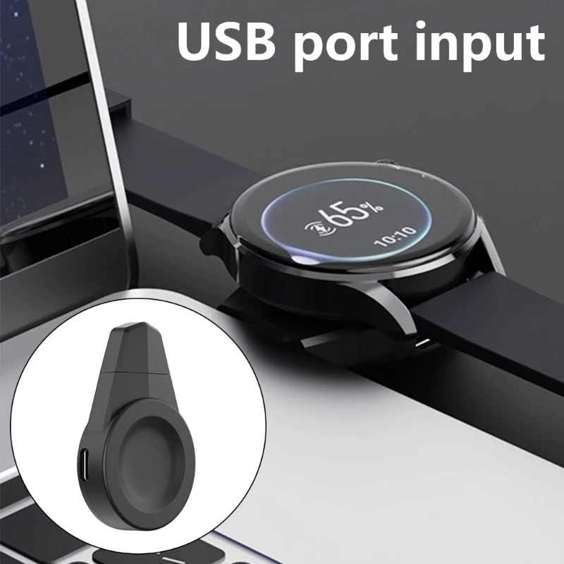 Зарядное устройство для часов USB Type C Магнитный портативный настольный держатель для зарядки для часов 5/4