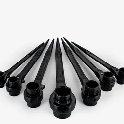 Pointed Ratchet Universal Wrench Pointed Socket Wrench Adjustable Two-way Plum Blossom Socket Quick Combination Wrench