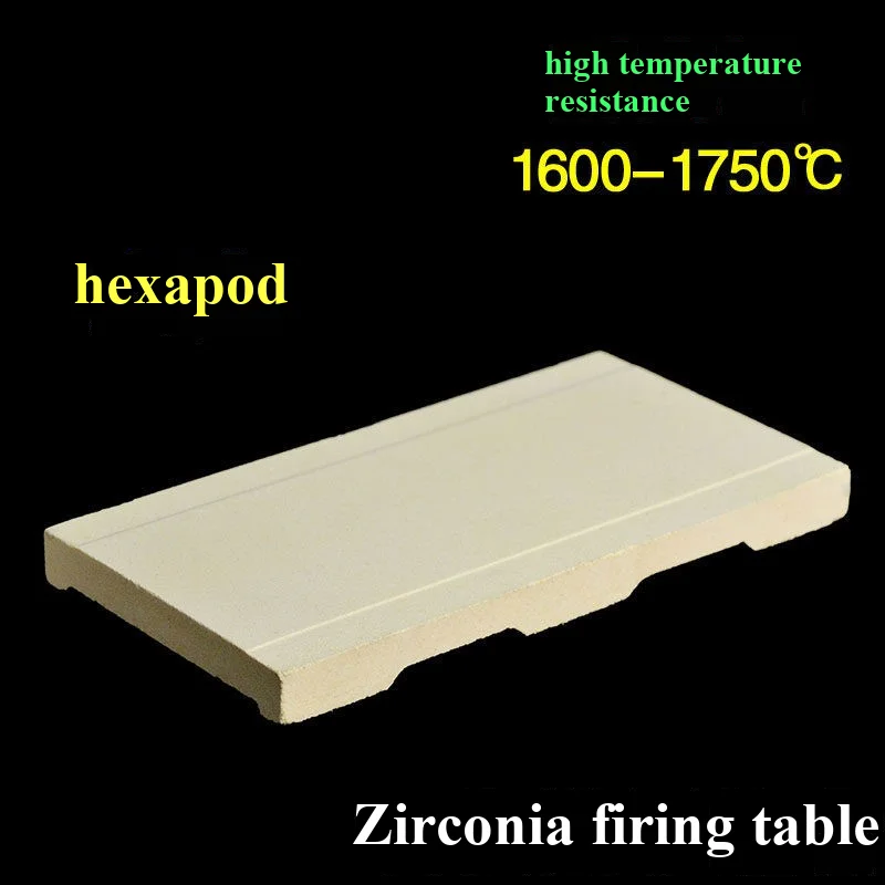 Zirconia firing table, six legged high-temperature resistant box bowl, stackable for scientific research and application