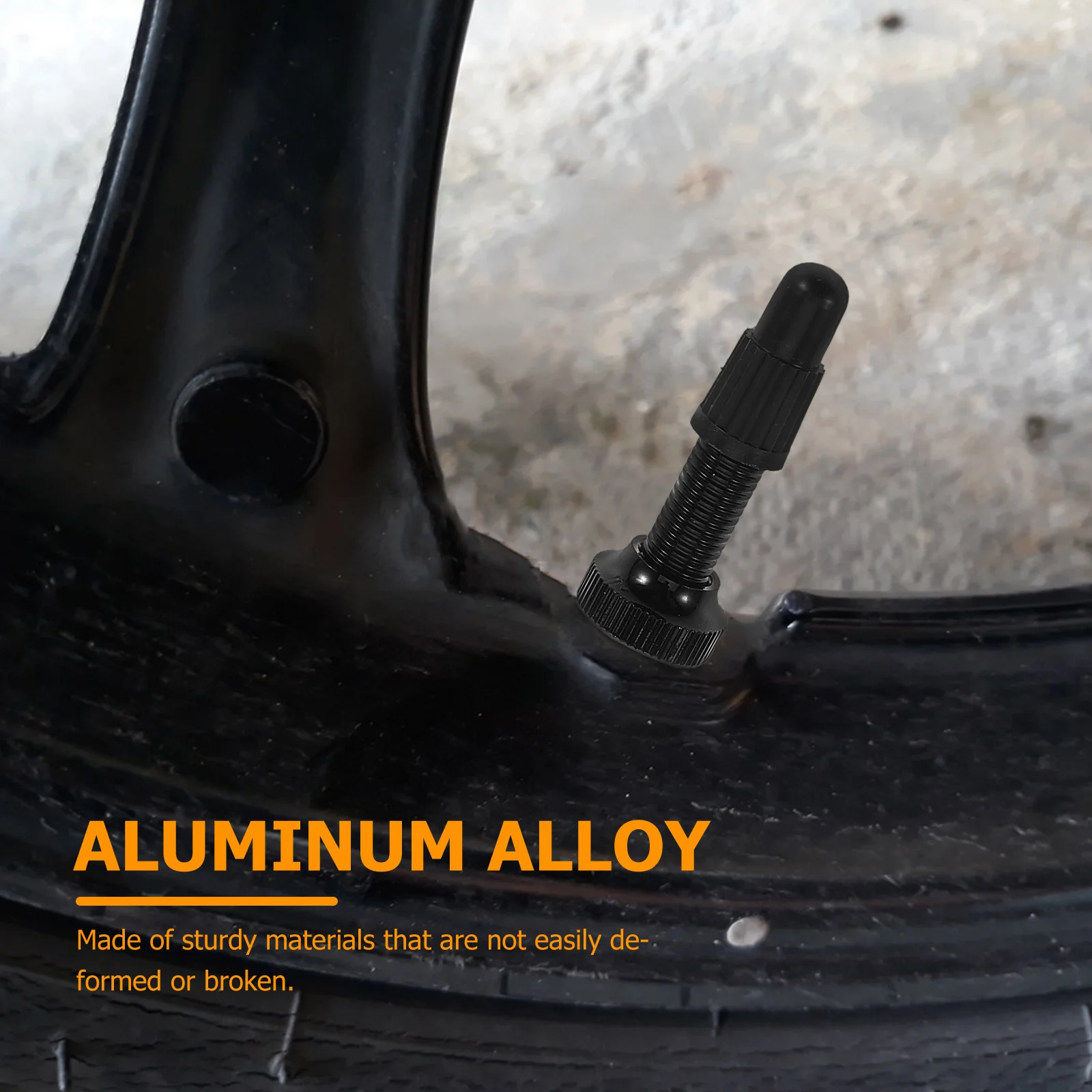 

Tubeless Valve Stem Core High Strength Aluminum Alloy Bike Tire Valve for Mountain Road Bicycle No Air Leakage Design