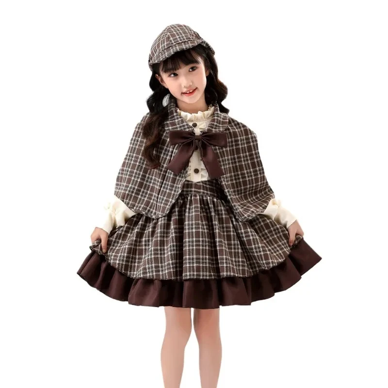 Conjunto de Disfraces para Juego de Roles en Fiestas - Nuevo Disfraz de Sherlock Holmes 2025 - Disfraz de Detective para Madre e Hija, Traje para Mujer 158gj