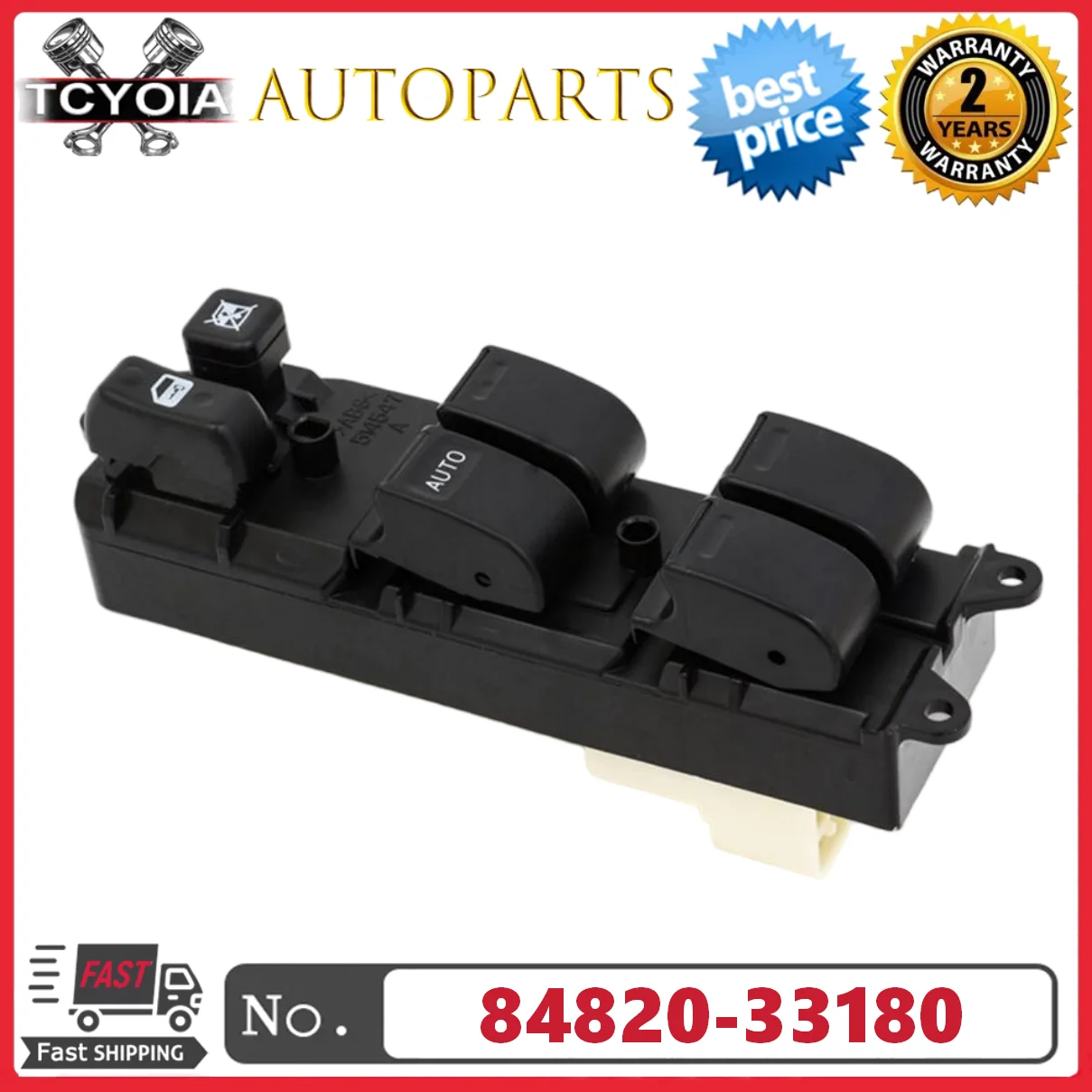 

84820-33180 8482033180 Master Power Window Switch LHD For Toyota Camry 2.4L 3.0L 2001-2005