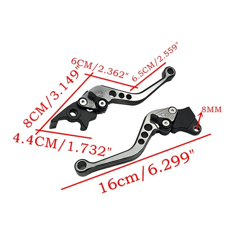 Motorcycle Long&Short CNC Brake Clutch Lever For SUZUKI GSXR600 GSXR750 GSXR1000 GSXR 600/750/1000 2005 2006 2007 2008 2009 2010