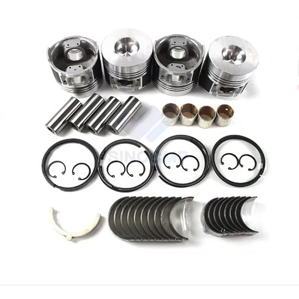 V4300 V4300-3A Engine Overhaul Rebuild Kit for Kubota Engine Tractor M7950 M7950F Engine Replacement Parts