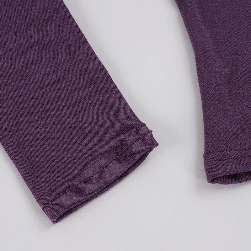 SUCHCUTE Retro Y2K Basic Damen Langarm-T-Shirt mit tiefem V-Ausschnitt, Knopfleiste, schmaler Passform, einfarbig, kurz geschnitten, Streetwear, lässiges Oberteil, neu. – Detail 8
