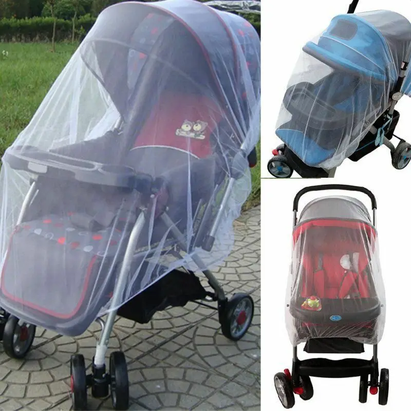 

Anti-Mosquito Insect Net Buggy For Baby Stroller Pushchair Buggy Safe Mesh Baby Car Seat Mesh Mosquito Net