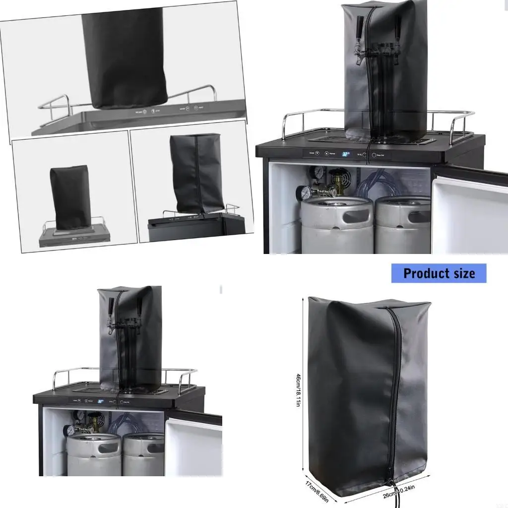 Practical Beer Tower Protectors With Waterproof Seam And Easy Installation X3UC