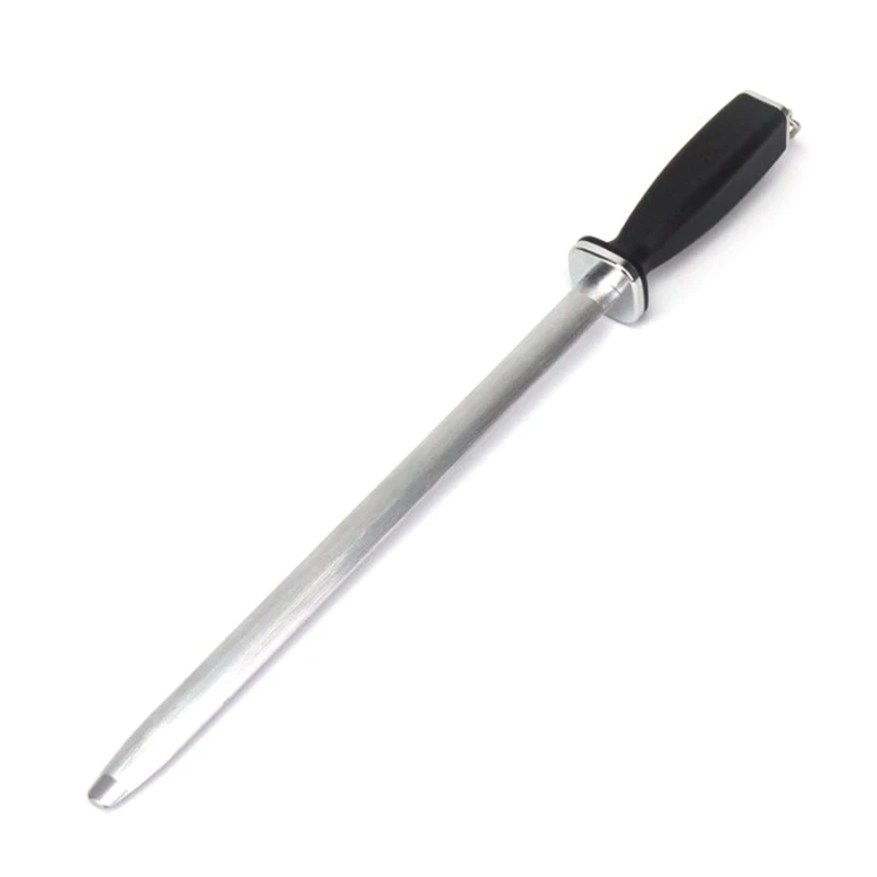 ABRW-10 pollici professionale per affilare i coltelli da chef, asta per affilare il diamante, in acciaio per affilare i coltelli