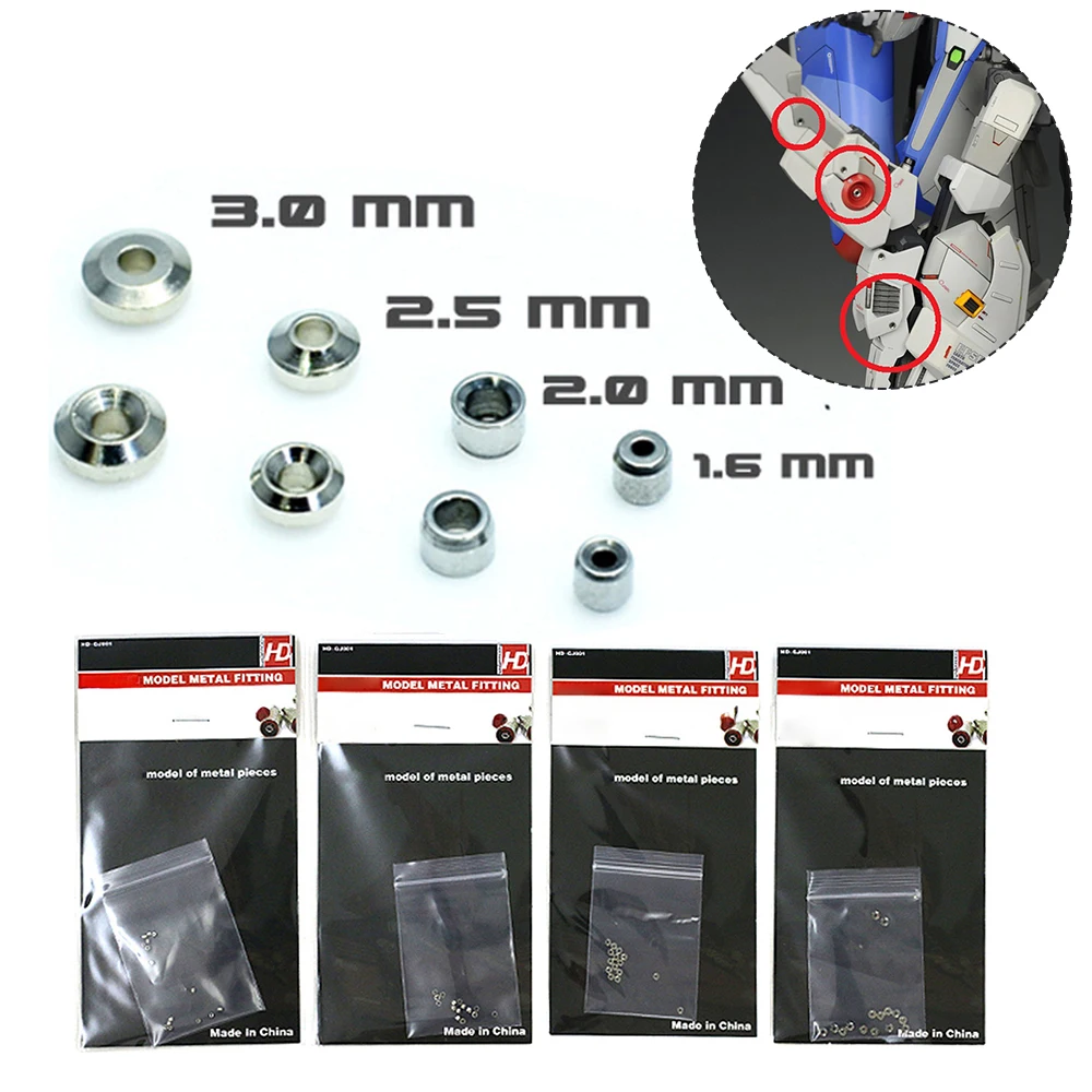 

for MG 1/100 HG/RG 1/144 Armor Detail up Air Hole 15pcs Gas Hole Vent Metal Detail Add-on Part