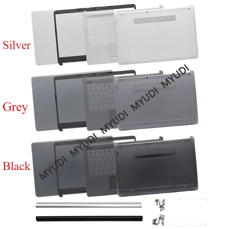 New For HP 245 G8 G9 246 240 G8 G9 14S-CR 14S-CF 14-CF 14-DK 14-DP 14-DF LCD Back Cover Bezel Palmrest Bottom Case Hinges Cover