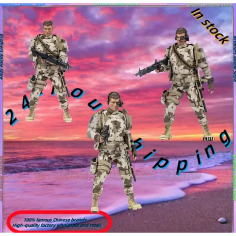 HIYA 1/12 6 pouces figurine exquise Super série soldat universel Andrew Scott Anime pour cadeau