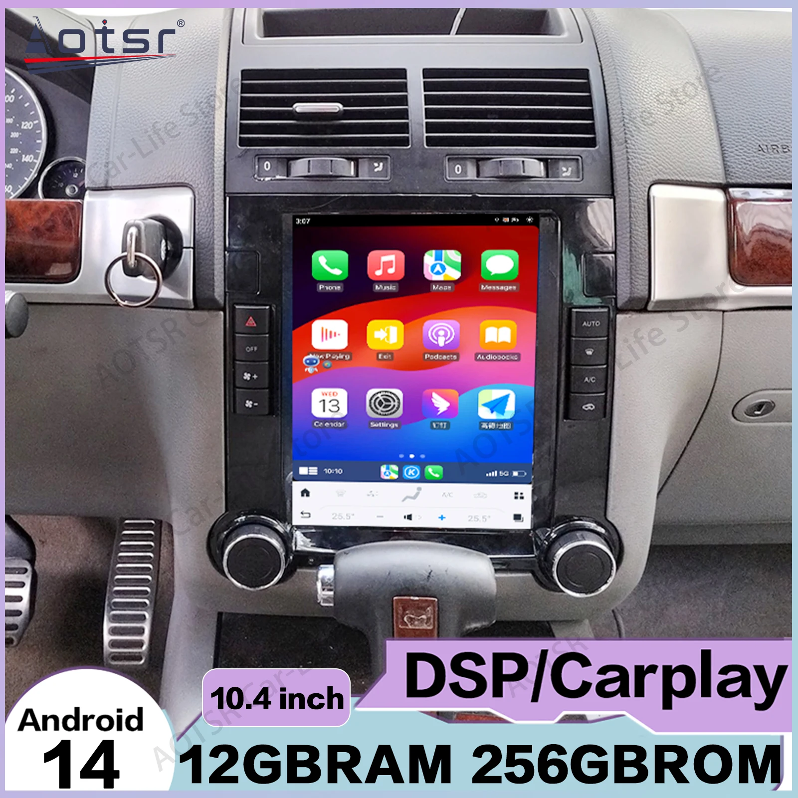 For VW TOUAREG 2003~2010 Backup Camera Support Android Multimedia Car Radio GPS Audio Stereo Player Split Screen Head Unit