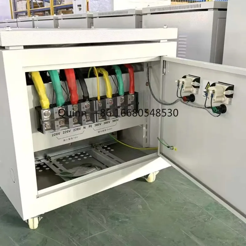 9P60kVA Industrial Auto Transformer 3 480V 380V Voltage Converter High Efficiency Toroidal for  Cutter Motor IEC Standard