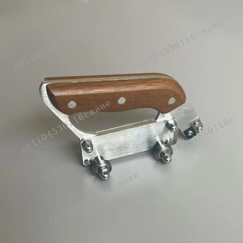 U-Type Blade Wheeled Groover PVC Roll Floor Grooving Wheel Slotted Manually Slotted Knife Vinyl Floor Grooving Machine 0-3mm