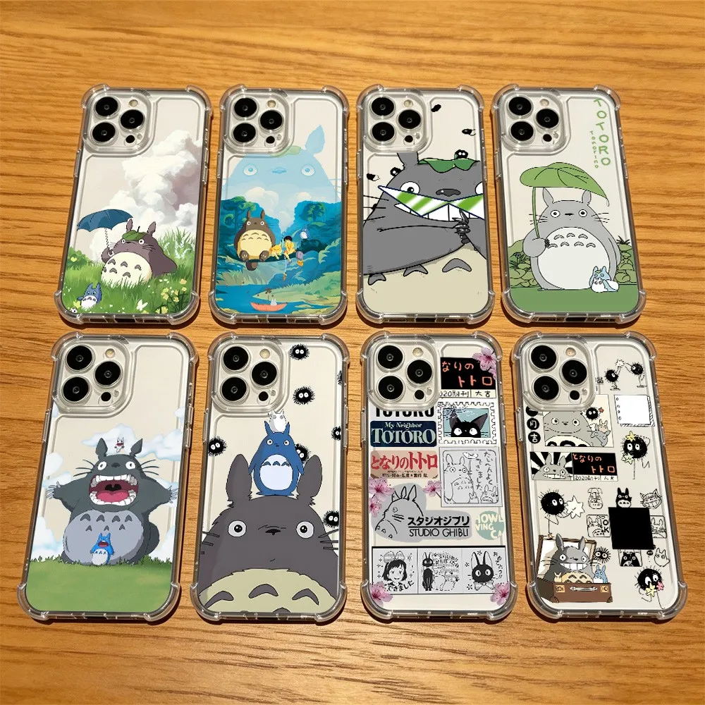 Anime T-Totoros Phone Case For Samsung A27 A37 A57 A17 A56 A26 A33 A54 A51 A73 A55 A53 A36 A35 A34 A25 A24 A23