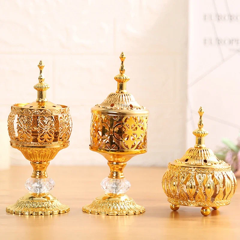 1Pc Nicely Crafted Exquisite and Vivid Delicate Middle East European Lace Incense Burner Burners Incense