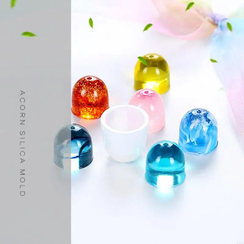 K3KD Kalung Lucky Cetakan Diy Perhiasan Membuat Cetakan Silikon Liontin Holder Epoxy Resin Cetakan Handmade Fondant Cake