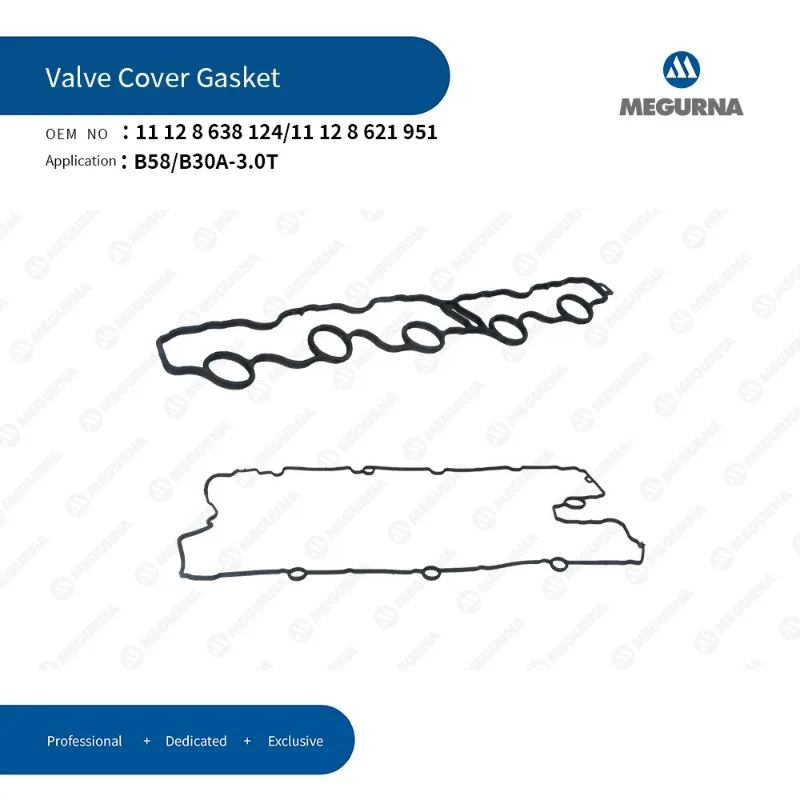 B58/B30A 3.0T Engine Valve Cover Gasket Set For BMW 140i 240i 340i 440i 540i 740i 740Li X3 X4 Auto Part 11128638124 11128621951